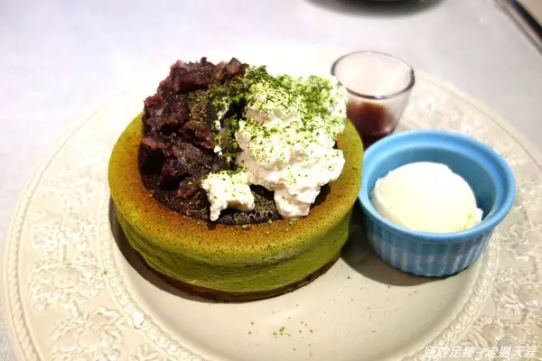 [食記] 台北 - 東京紅茶&餐廳KANO ~ 春季限定宇治抹茶厚鬆餅