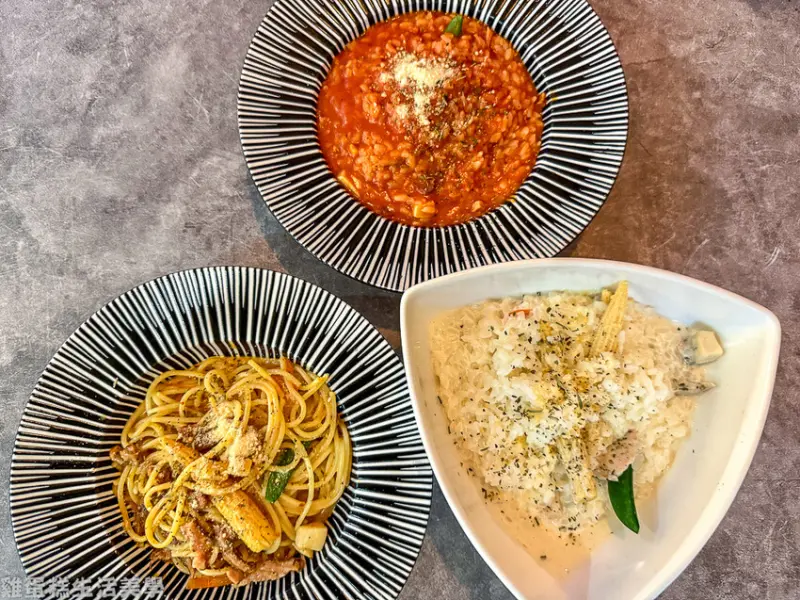 【新竹食記】角落義式廚坊 - 竹北百元內就能吃到的平價義大利麵，用餐時段生意超好