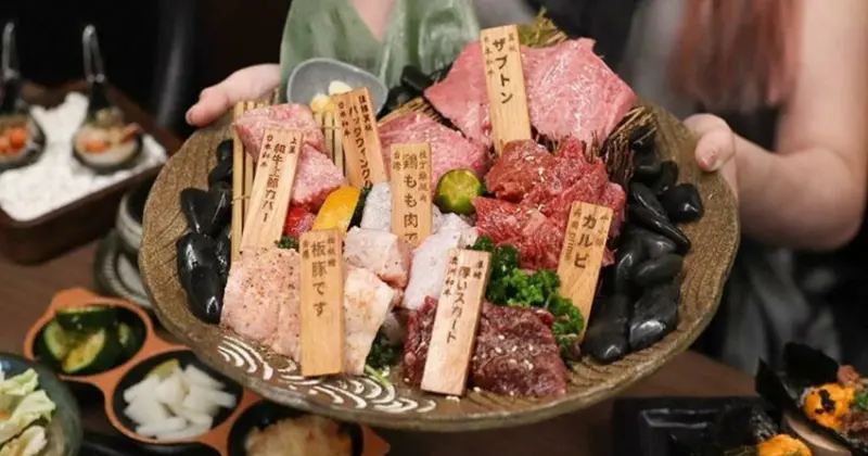 新竹高級燒肉必吃！上野村日式燒肉專人代烤，頂級日本澳洲和牛CP值超高。