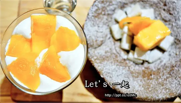 【食記/新北市】捷運美食～鬧中取靜的悠閒時光，來一鍋芒果可樂達寶貝鐵鍋鬆餅♪Lets一起♪