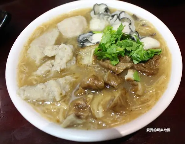 [桃園區]郭記腸蚵麵線~真材實料,平價又美味/桃園美食/桃園小吃/桃園觀光夜市/桃園藝文特區