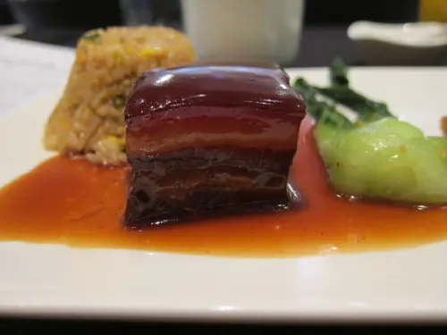 20150112@寒舍艾美酒店 入口即化的東坡肉美味