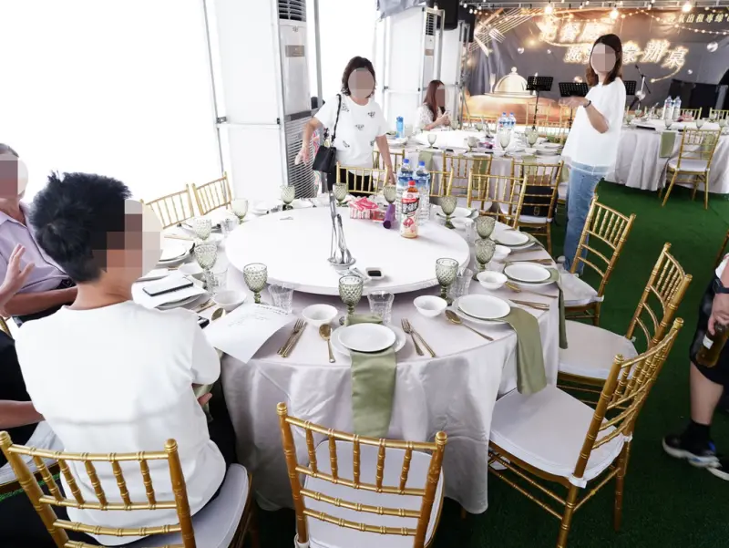 屏東辦桌推薦【聞香閣婚宴餐廳】戶外辦桌也能吹冷氣！冷氣辦桌、