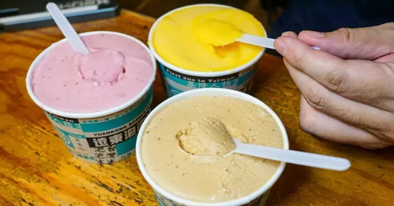 基隆泡泡冰發源地！遠東泡泡冰傳承70年老店，基隆廟口夜市尾端必吃。