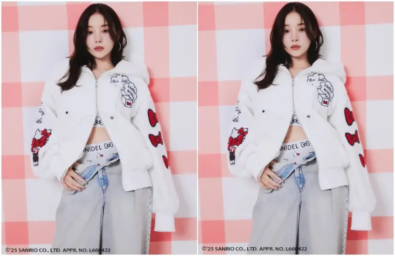 時尚品牌SNIDEL攜手Hello Kitty風靡全球，11款聯名新品夢幻登場，超萌貓耳連帽外套讓你秒變Hello Kitty。