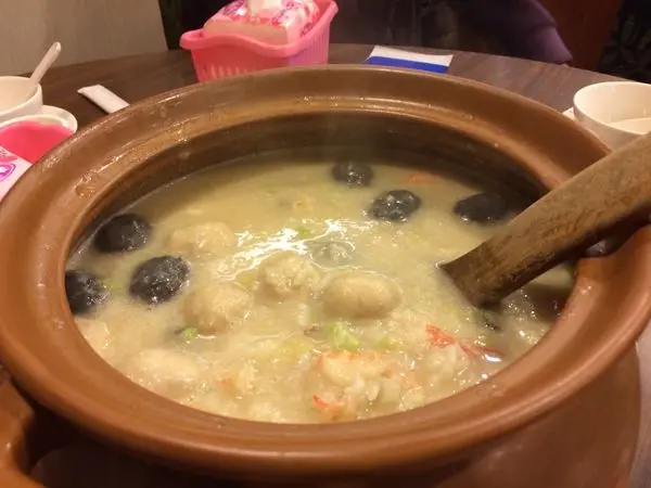 台北新北板橋民權美食推薦六必居粥品 超夠味ＣＰ值超高美味粥品—六必居潮州一品沙鍋粥 民權店（價錢最後公布）