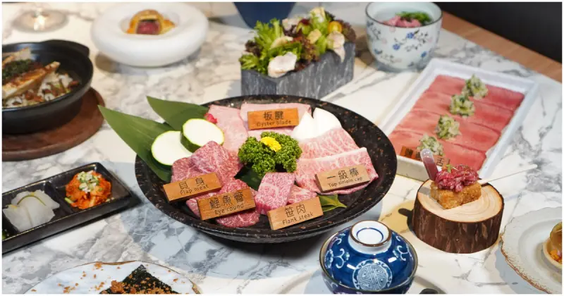 台中頂級燒肉加1！八和和牛燒肉專門店台中店 攜手冠軍侍酒師打造餐酒體驗，燒肉界的勞斯萊斯。