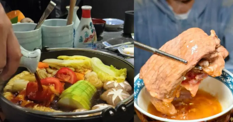 台北大安區壽喜燒！新品牌橋山壽喜燒，關西關東壽喜燒兩種吃法一次滿足。