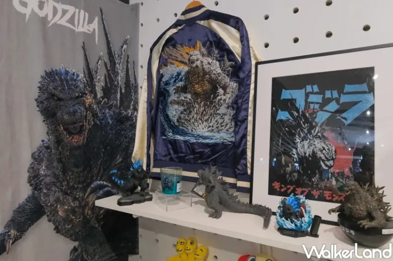 哥吉拉專賣店在信義區！新光A11哥吉拉專賣店開幕，小哥吉拉、哥吉拉頭套必買。