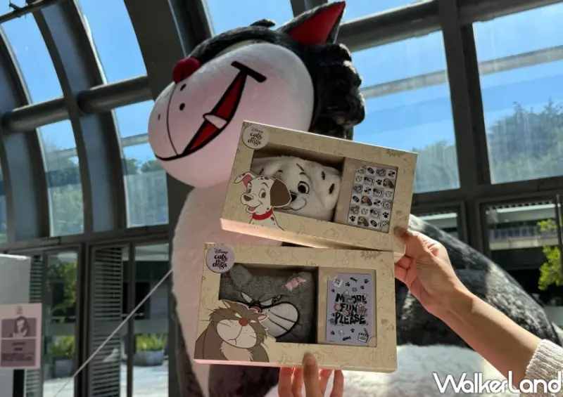 4米魯斯佛貓奴尖叫！台北捷運Ｘ迪士尼樂園免費拍，全新彩繪列車進站。