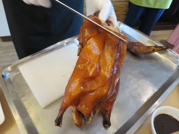 20151126@宜蘭長榮礁溪 全聚德烤鴨限期美味要吃要快