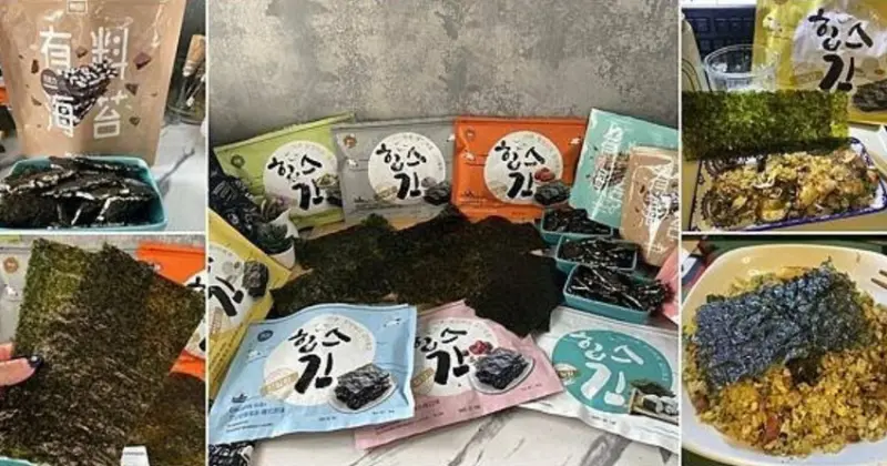 雋品HiBs韓式海苔多口味涮嘴推薦，A級紫菜打造酥脆。