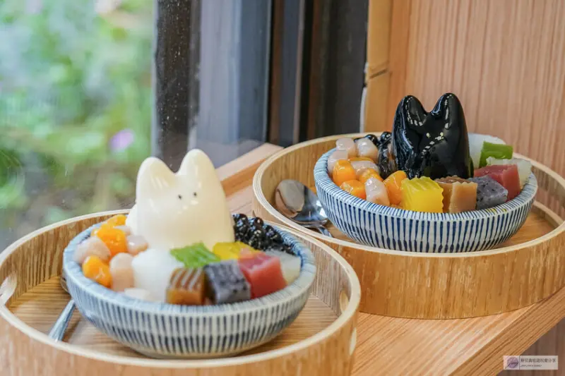 每日限量！桃園覓糖Mi Tang推出超可愛LOVE U兔冰品，七彩粉粿配料豐富。