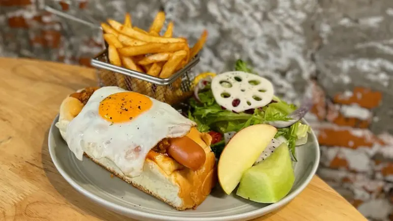 新北市板橋區Merci Cafe - 近板橋遠東百貨的早午餐廳,提供早午餐盤/義大利麵/燉飯/三明治/沙拉/咖啡/飲品/點心(≧▽≦)/