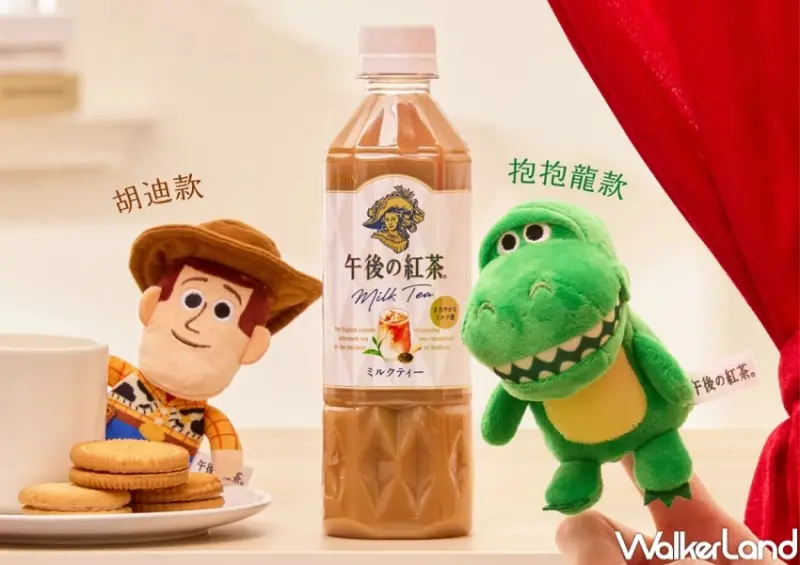 午後紅茶玩具總動員！午後の紅茶「玩具總動員瓶中娃娃」5款角色7-11限定開賣。