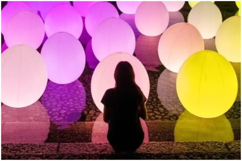 栗林公園 teamLab