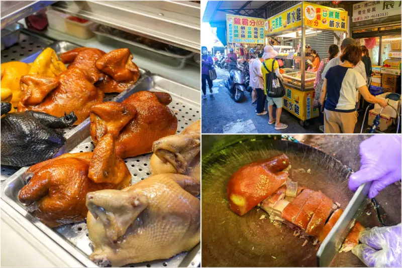 桃園中壢｜雞霸分-甘蔗雞、鹹水雞(內壢店)．內壢市場超人氣雞肉，半隻整隻想吃就買！