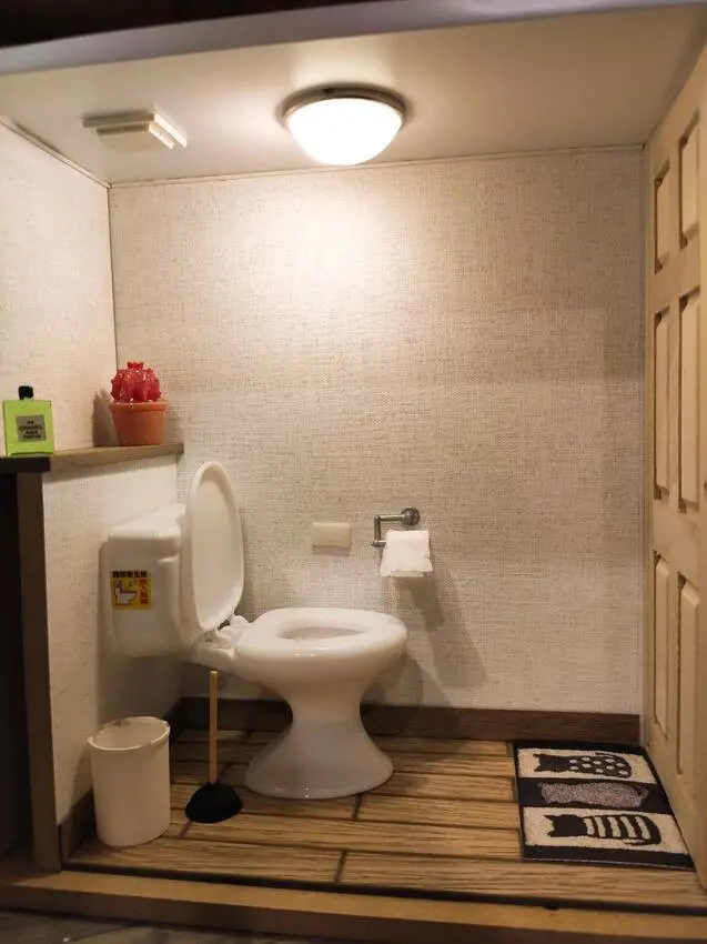 鄭鴻展微型模型大師推出的黃金屋場景組