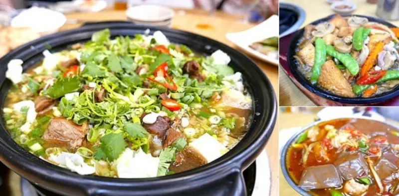 極品海鮮快炒，宜蘭薑母鴨羊肉爐熱炒都吃得到，三合一美味。