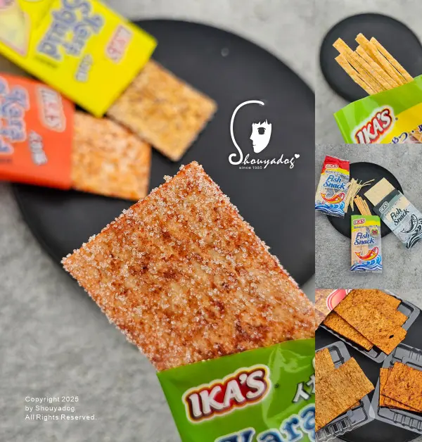 馬來西亞魚絲IKA'S魚香小零食 65%超高魚肉含量小包裝魷魚絲 小孩貓條 非油炸魚片 愛呷囡仔零嘴批發