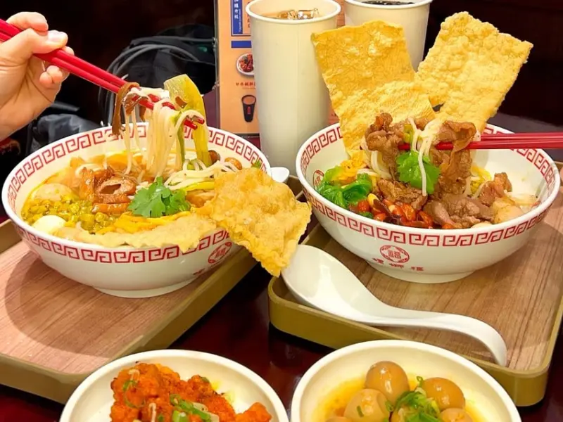 市政府捷運站信義區宵夜—台北螺螄粉推薦：螺螄福