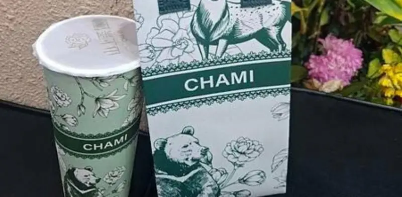 台中西區美村路飲料推薦，山上茶迷CHAMI新開幕。
