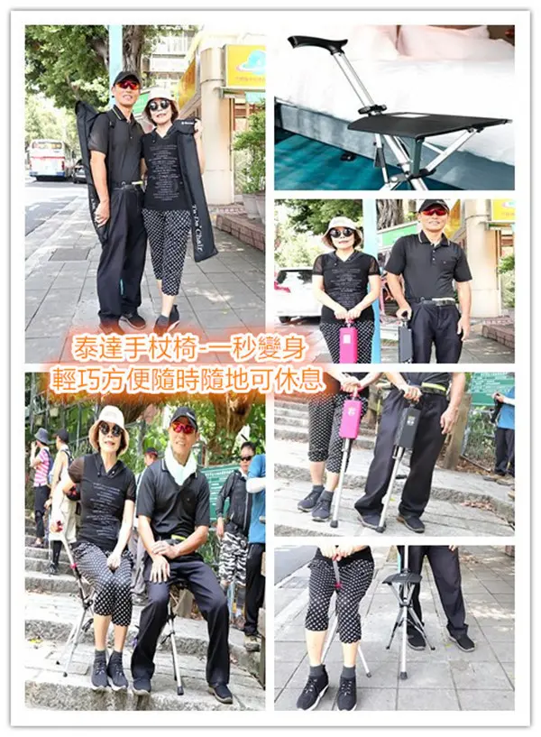 泰達手杖椅