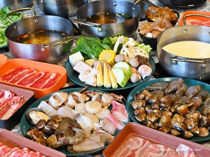 絕品饕鍋｜台中海線高CP值吃到飽！只要539元起，享肉品、海鮮、蔬菜、熟食、甜點等無限放題 - 糖糖's 享食生活