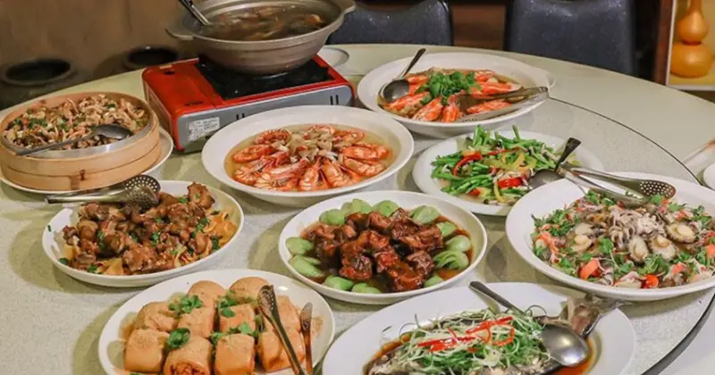 新竹客家手路菜傻瓜麵！必吃5000元合菜。