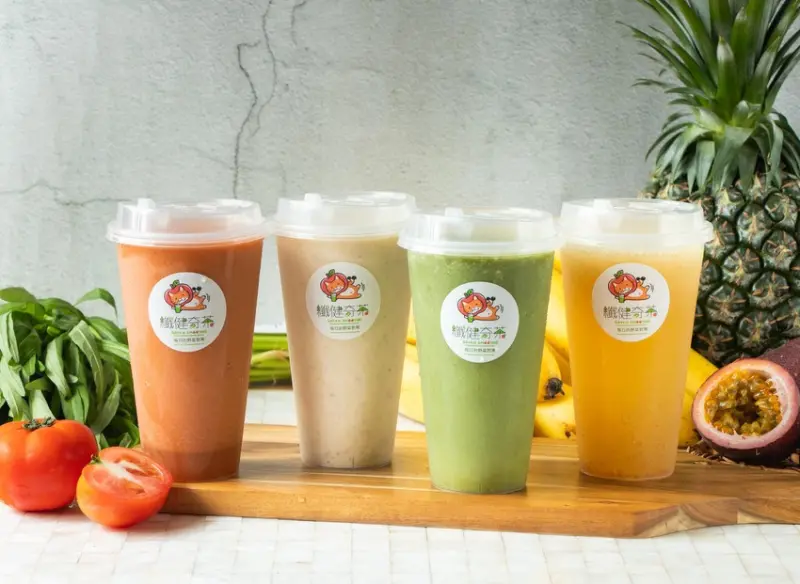 纖健奇茶-綠拿鐵專賣