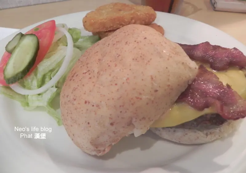 台北。美式多汁的Phat 漢堡