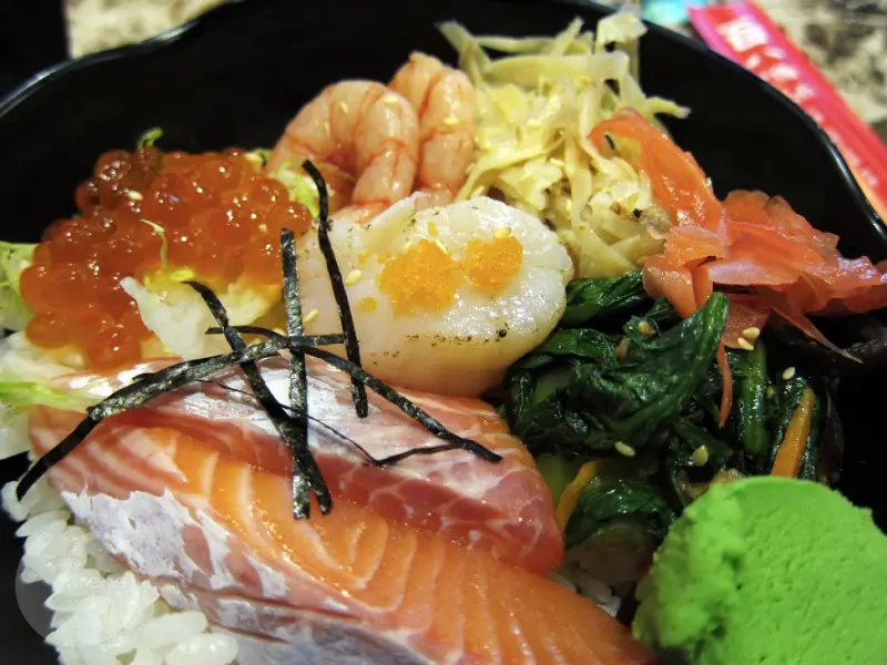 捷運松江南京站 | 百八魚場 ．小資女輕鬆享用超平價日本丼飯 / 連鎖店