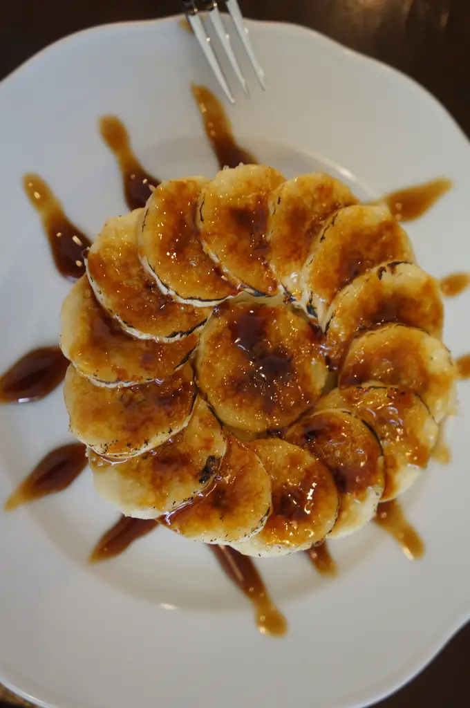 台中 podessert 豆莢甜點 - 我有吃到限量的香蕉奶油派喔.剛出爐的鹹派也讓我秒殺