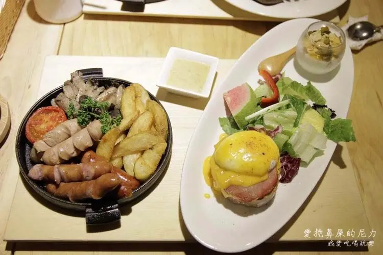 『食記』台北。舒適悠閒環境之鬥牛士brunch，好豐盛
