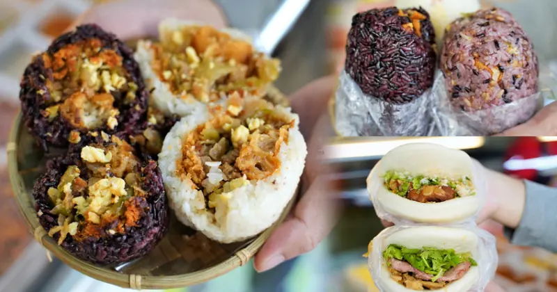 超過30多樣餡料任你搭之本丸家飯糰店，古早味飯糰超好吃｜懷舊風味 - 跟著尼力吃喝玩樂＆親子生活