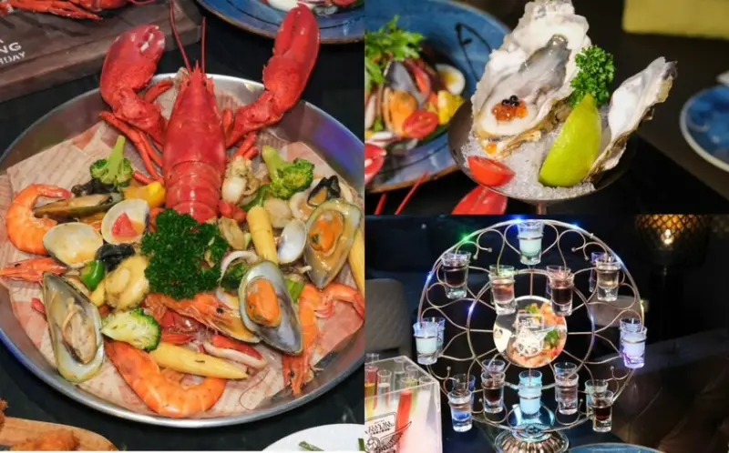 天馬星空餐酒館 ｜台南超夯浮誇系慶生餐酒館，當日壽星免費請你吃龍蝦!!! - 肉依小姐吃什麼