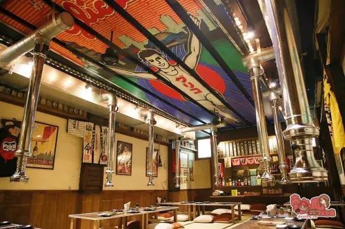 【台南美食】台南最狂日式居酒屋，竟然連大阪地標固力果跑跑人都搬進店：nest炭火燒肉專門 - 熱血玩台南。跳躍新世界