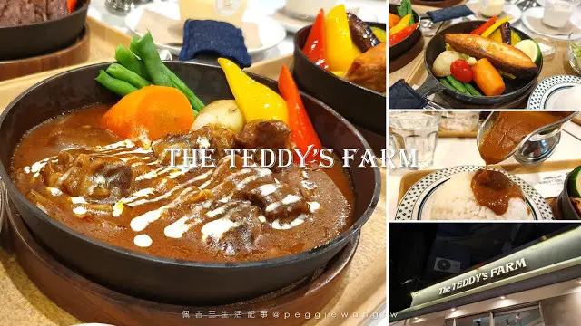 台北松江南京-泰迪農園咖哩：厚切牛排配大量蔬菜.日系咖哩醬自由配.咖哩控必訪
