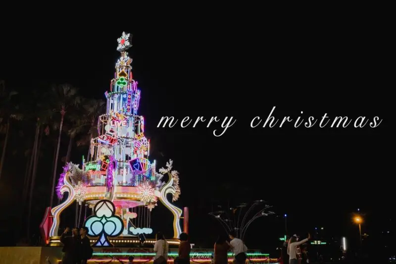 高雄景點｜夢時代2019愛sharing-高雄聖誕不夜城正上演