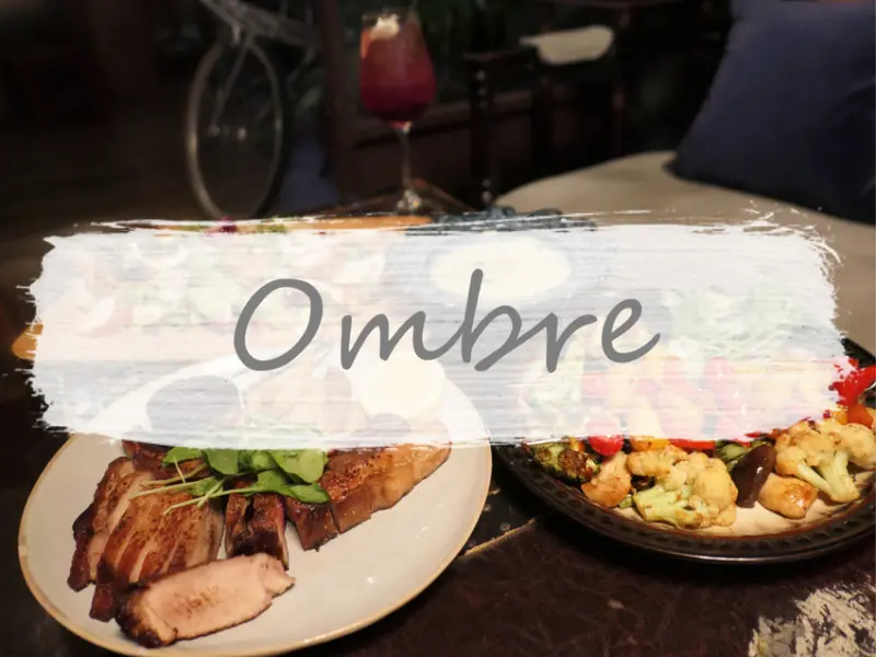FOOD×AD｜台北大安—Ombré｜穿梭於古董與燈光的味覺饗宴 華麗歐風約會首選 ｜大安站、科技大樓站