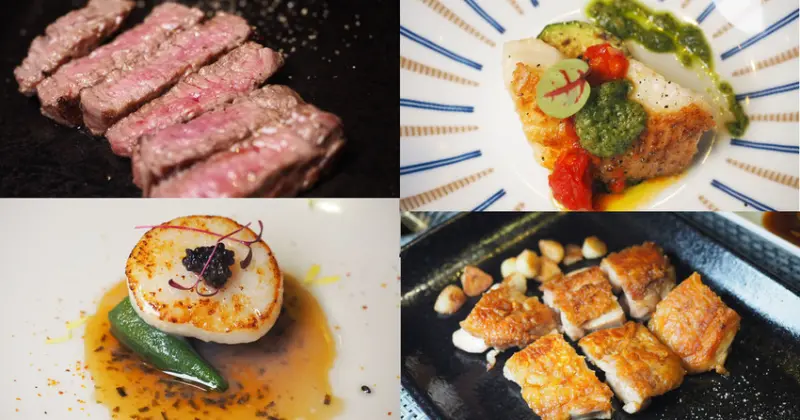 饗瘦鐵板燒｜高CP值商業午餐只要$680，吃的到高檔鐵板燒菜色｜捷運小巨蛋站美食