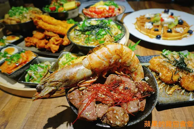 [食記] 新竹東區 - 寫樂亭 日式井飯專賣店 高CP值蔥鹽豬肉丼 雙人炸物四種選擇 內用限定版寫樂極盛丼 花茶鬆餅下午茶新選擇
