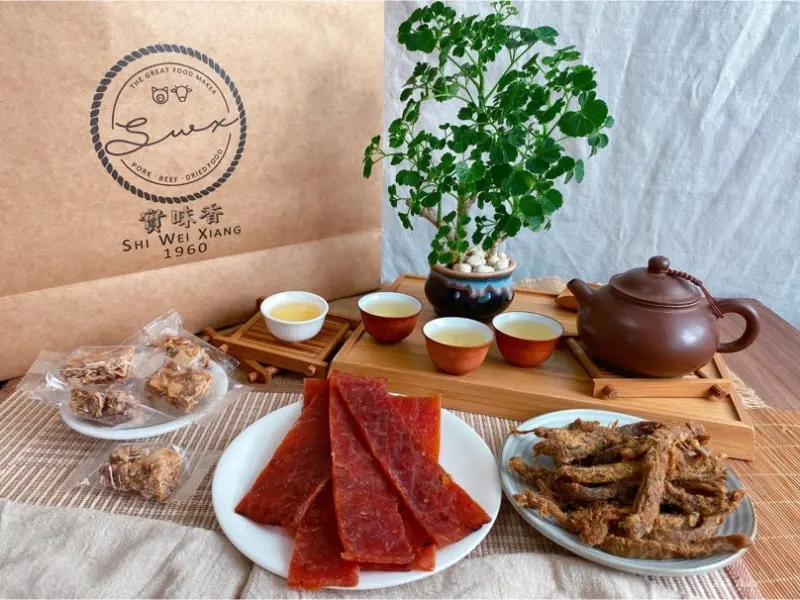 | 桃園美食 | 中壢必買伴手禮/飄香一甲子的肉乾/實味香肉脯行/團購美食