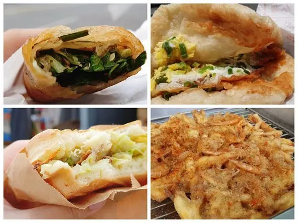 二訪[宜蘭美食]冬山銅板美食-同心圓紅豆餅.春捲蝦餅.金珠蔥油餅  蝦多蔥多爆炸好吃~Tina愛分享