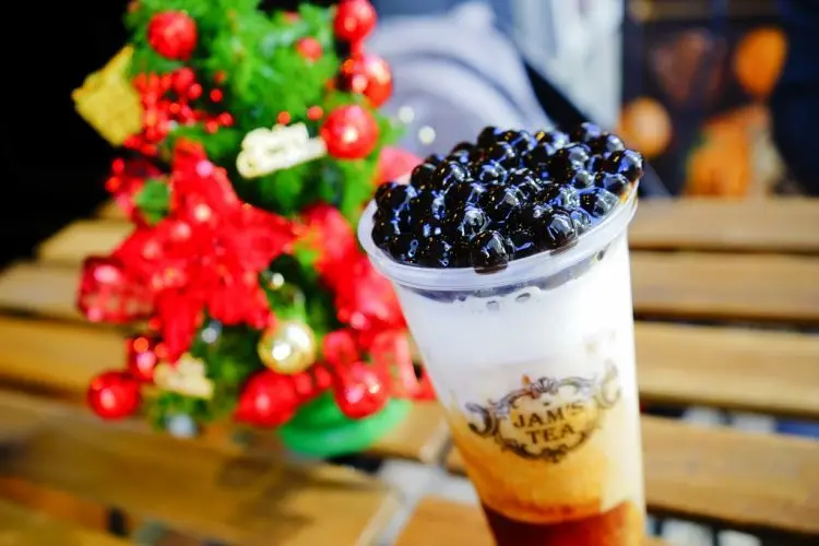 飲品｜台北 JAM’S TEA 詹姆·詹姆 大吉嶺果蜜茶專賣店 東區明曜百貨旁、捷運忠孝敦化站飲品店推薦！