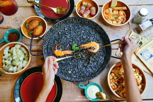 [新莊餐廳推薦 Paely Paella 西班牙開飯 ]讓人驚豔的西班牙道地料理 聚餐推薦餐廳 享受豐美微醺時光 - 安妮的天空