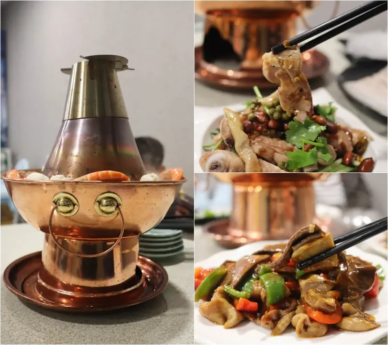 (內湖美食)熹正園東北精緻麵食來自東北姑娘的家鄉美味-湯底順口不牙酸的酸菜白肉鍋,內湖聚餐地點,近捷運文德站