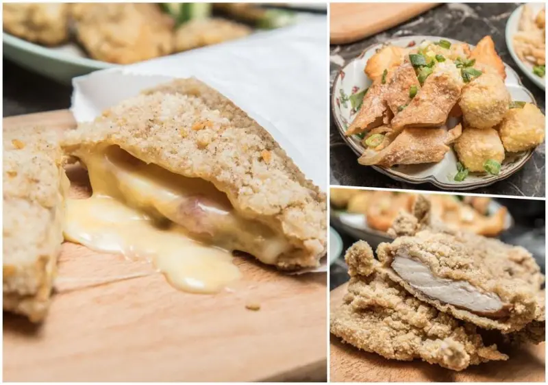 [新竹北區]新竹美食推薦，超特別炸海鮮，尚青的炸物店！炸嘎海陸炸物-新竹中正店 