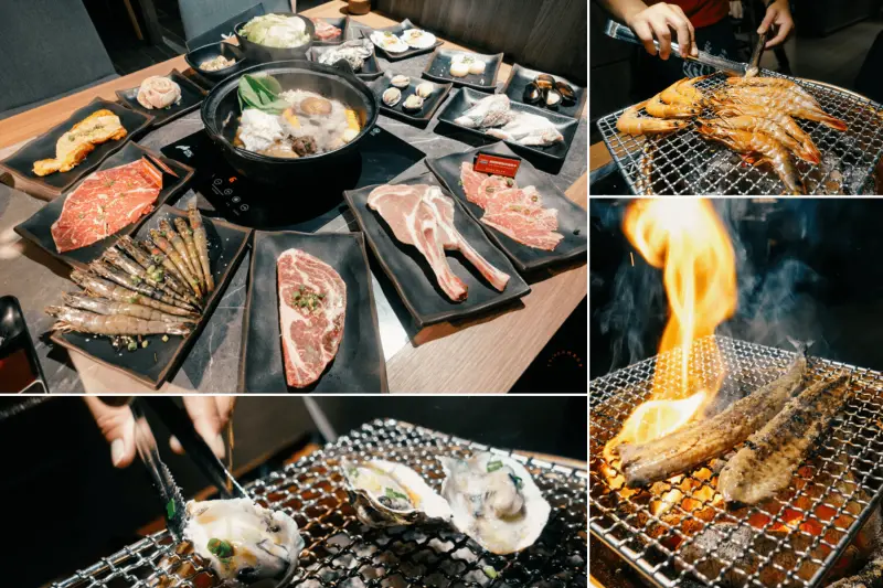 台中美食 燒烤火鍋吃到飽「田季發爺」永春店全新開幕，飲料、哈根達斯冰淇淋無限量供應，85種品項海鮮、肉品通通吃到飽！ - 丁Dingの吃貨日常