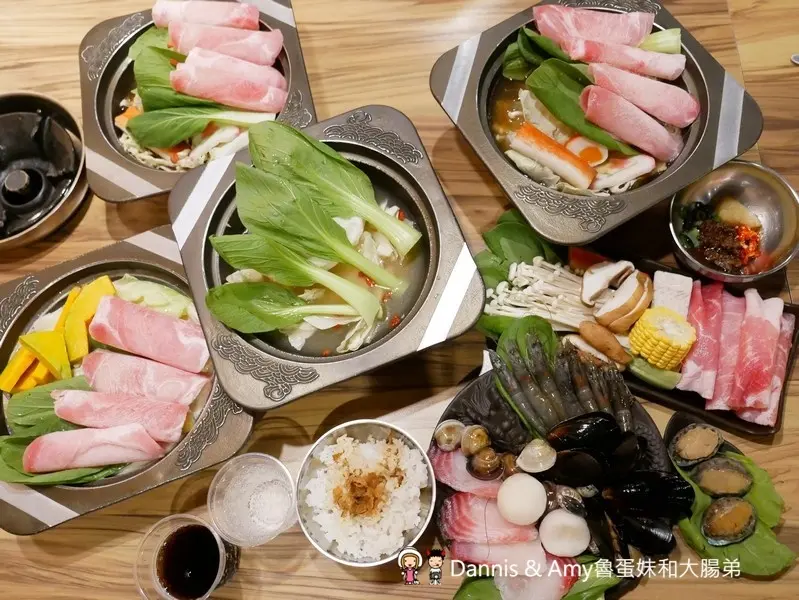 《竹北小火鍋》皇心御膳風味鍋物-竹北中正東店。滷肉飯,爆米花,飲料冷飲,霜淇淋,杜老爺無限享用吃到飽 ︱（影片） - Dannis & Amy魯蛋妹和大腸弟